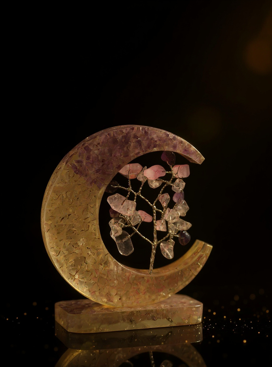 Moon Orgonite — Love, calm & clarity.